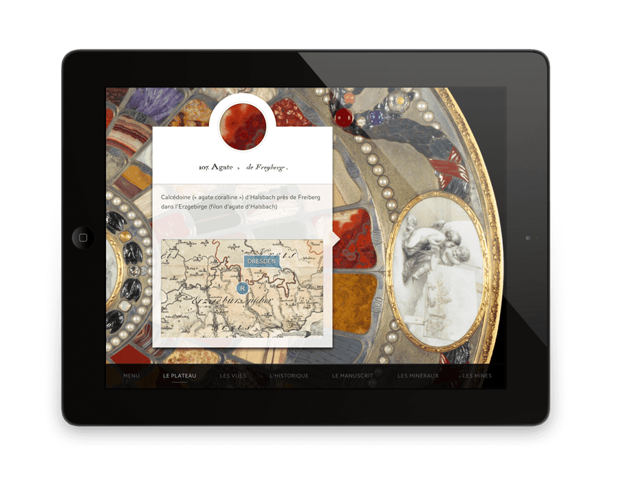 écran de l'application abus de marché